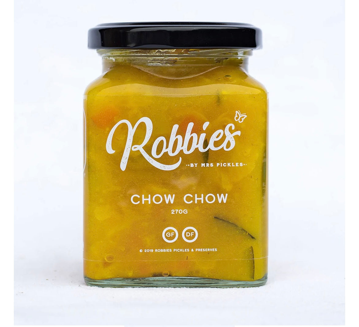 Robbies chutneys, relishes & pickles