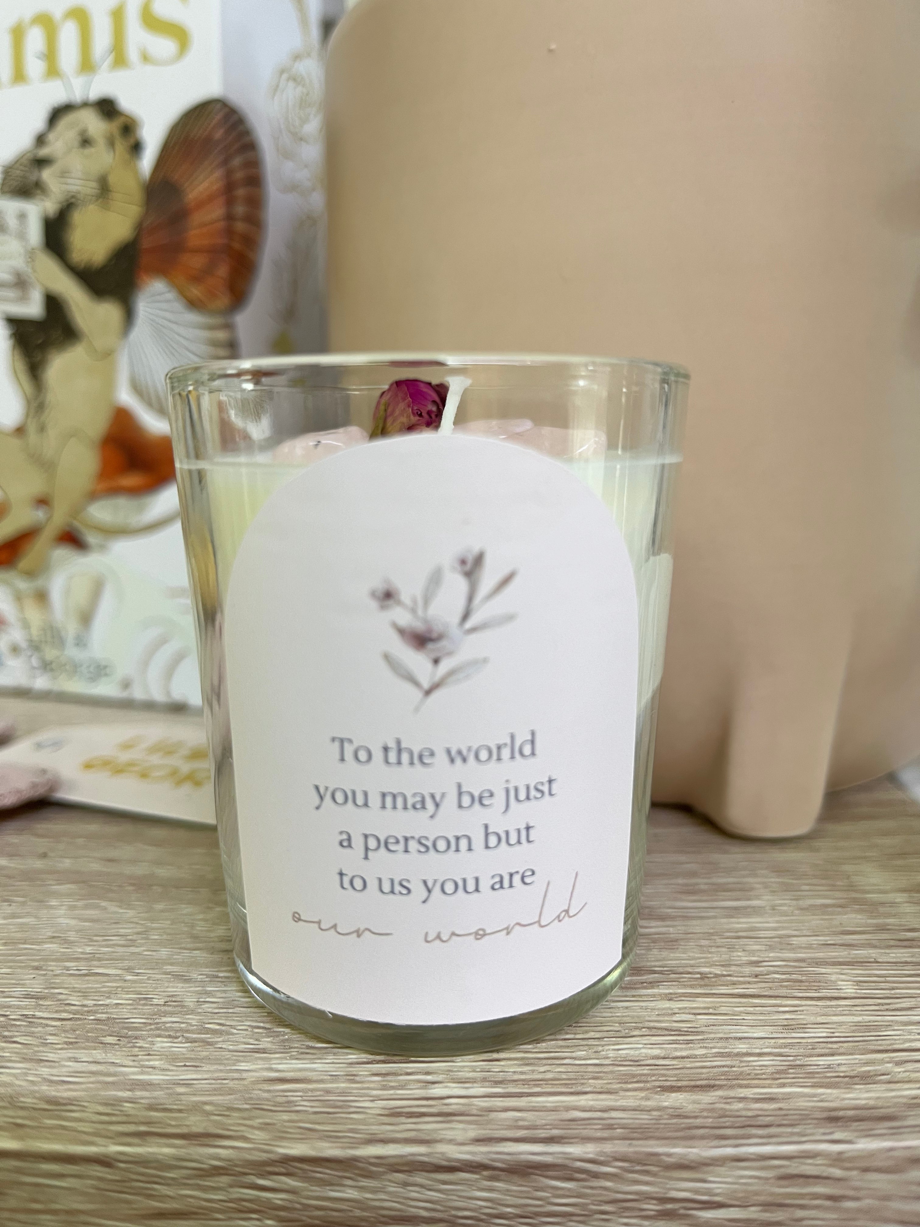 Affirmation candles