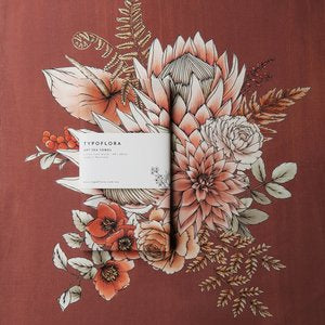 Typoflora tea towels